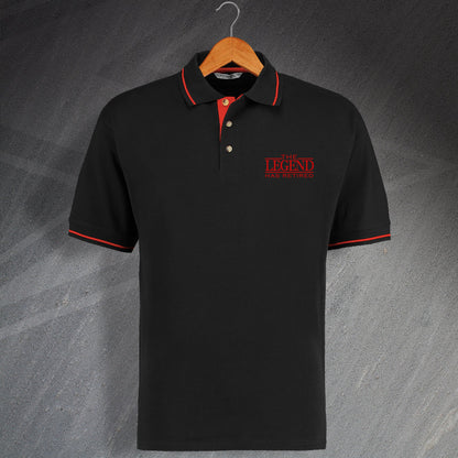 The Legend Has Retired Polo Shirt