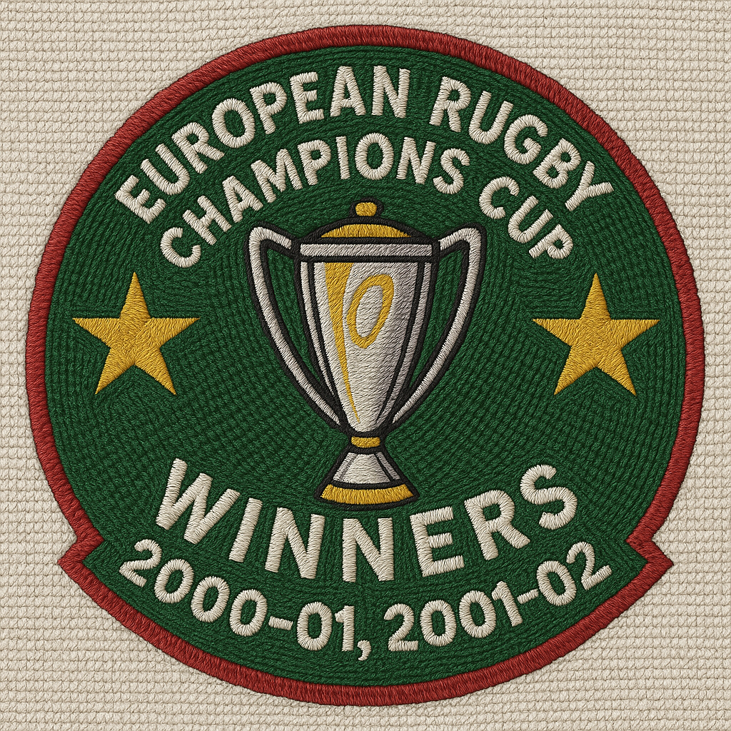 Leicester Tigers European Champions Cup Shirts
