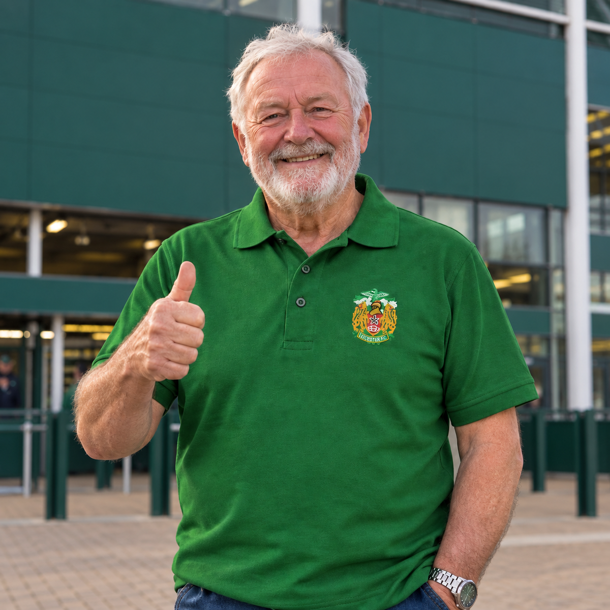 Leicester Tigers Polo Shirt Mens