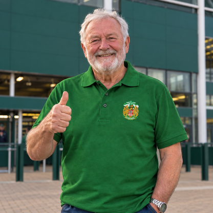 Leicester Tigers Polo Shirt Mens