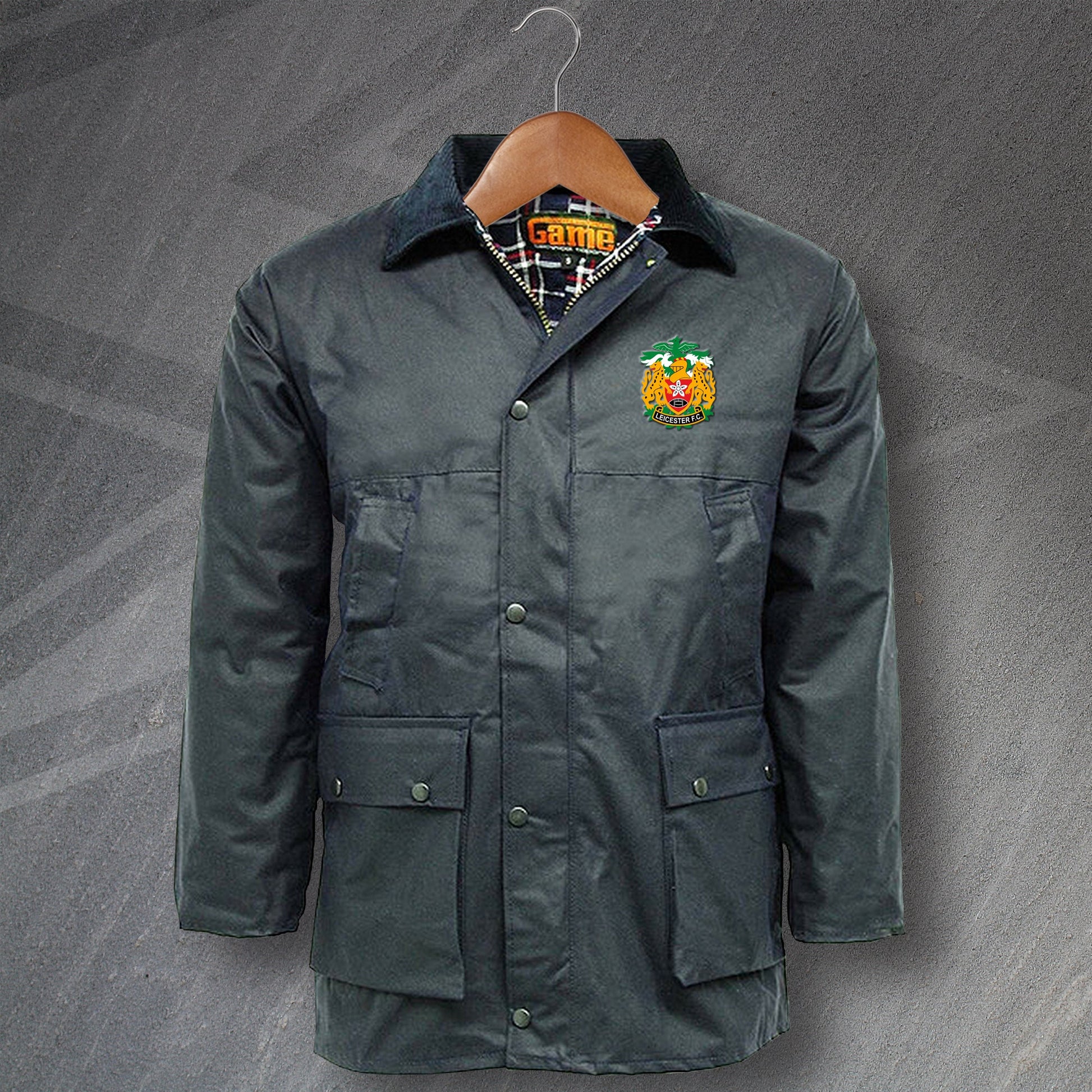 Leicester Tigers Wax Jacket