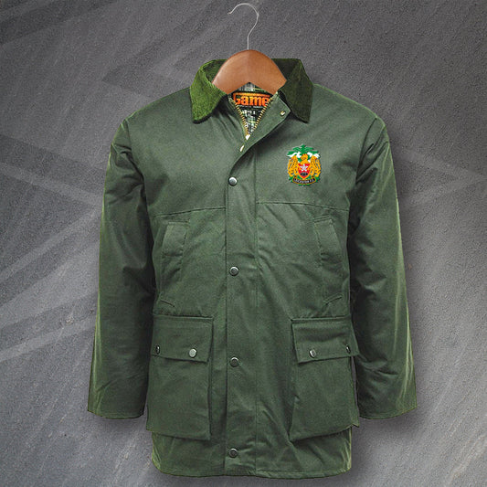 Leicester Tigers Wax Jacket