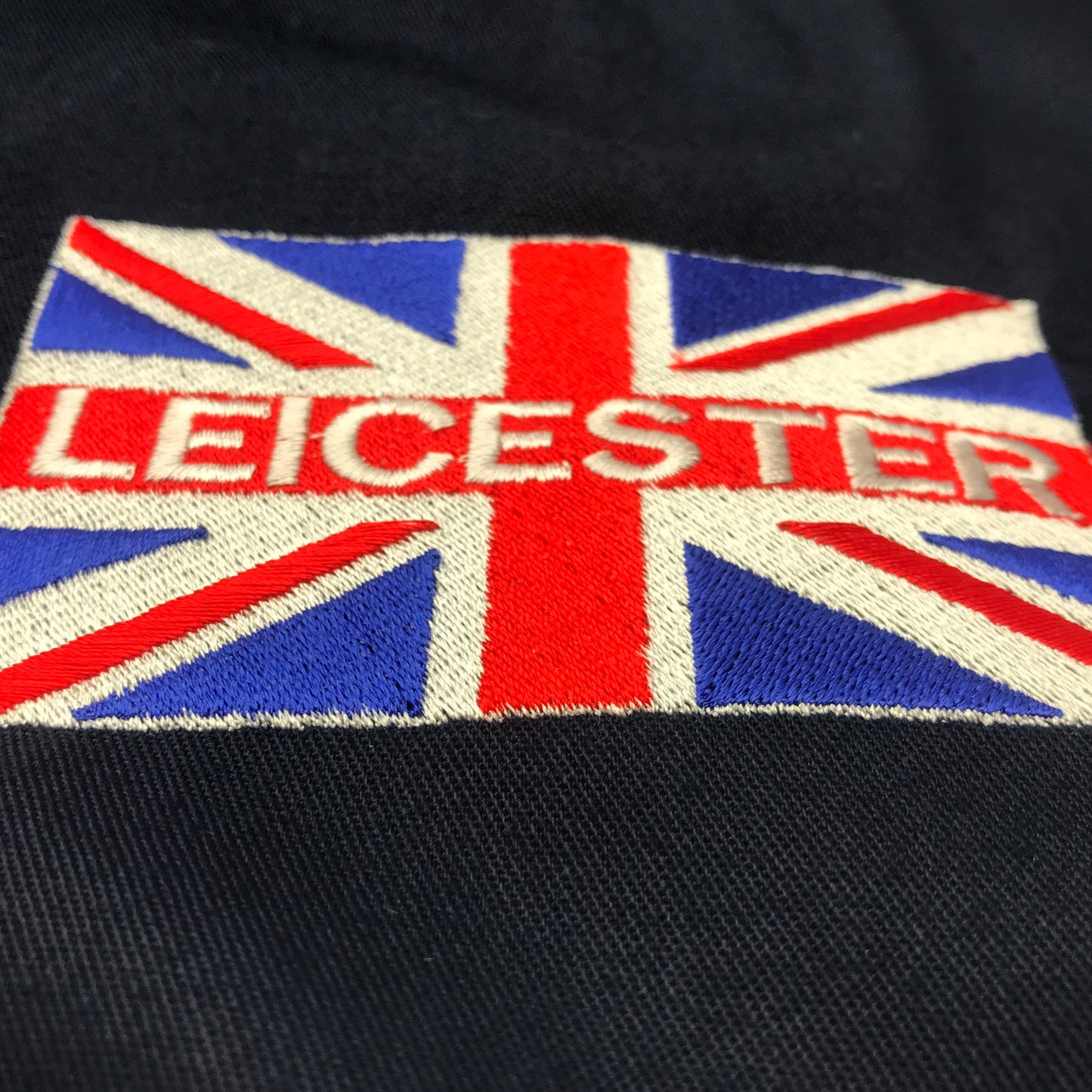 Leicester Football Flag Harrington Jacket