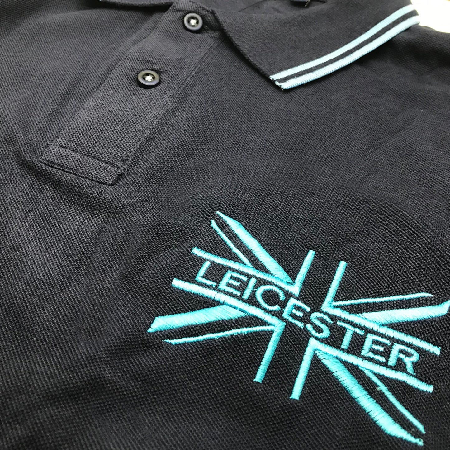 Leicester Union Jack Polo Shirt