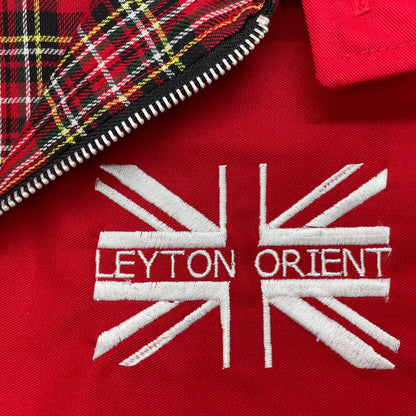 Leyton Orient Union Jack Embroidered Harrington Jacket