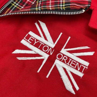 Leyton Orient Union Jack Embroidered Harrington Jacket