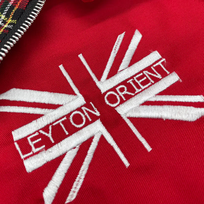 Leyton Orient Union Jack Embroidered Harrington Jacket