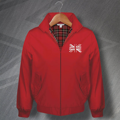 Leyton Orient Union Jack Embroidered Harrington Jacket