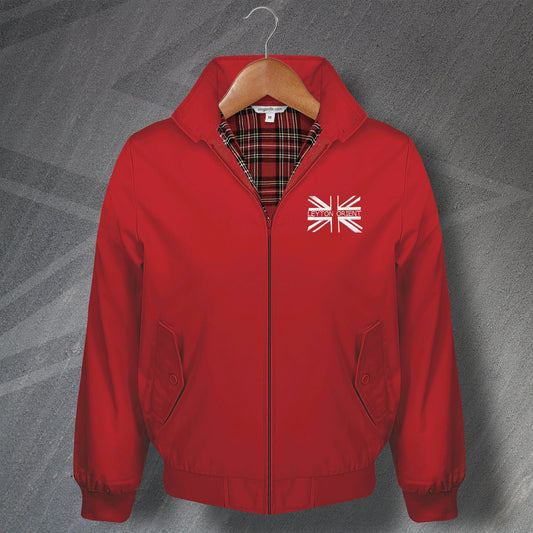 Leyton Orient Union Jack Embroidered Harrington Jacket