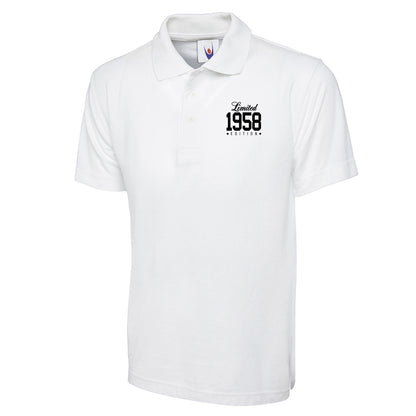 Limited 1958 Edition Embroidered Classic Polo Shirt