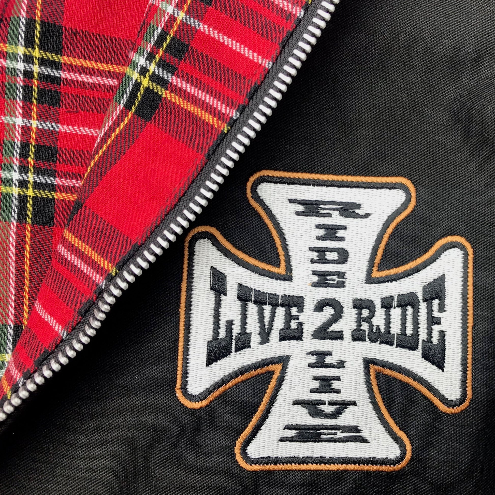 Motorcycle Harrington Jacket