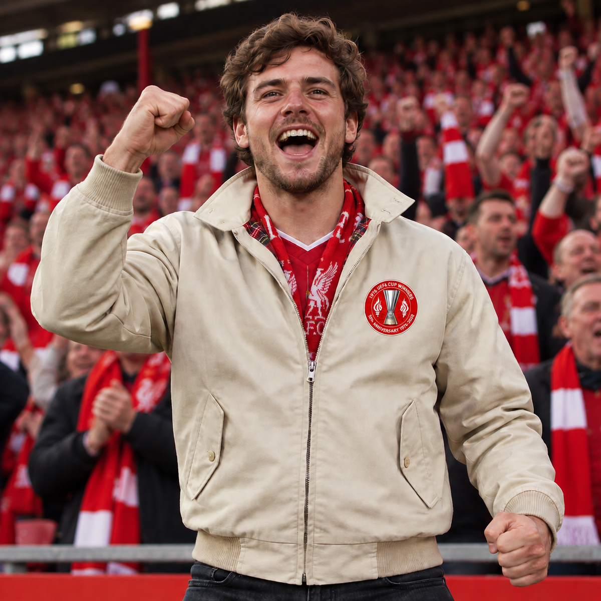 Liverpool 1976 UEFA Cup Winners Jacket Mens