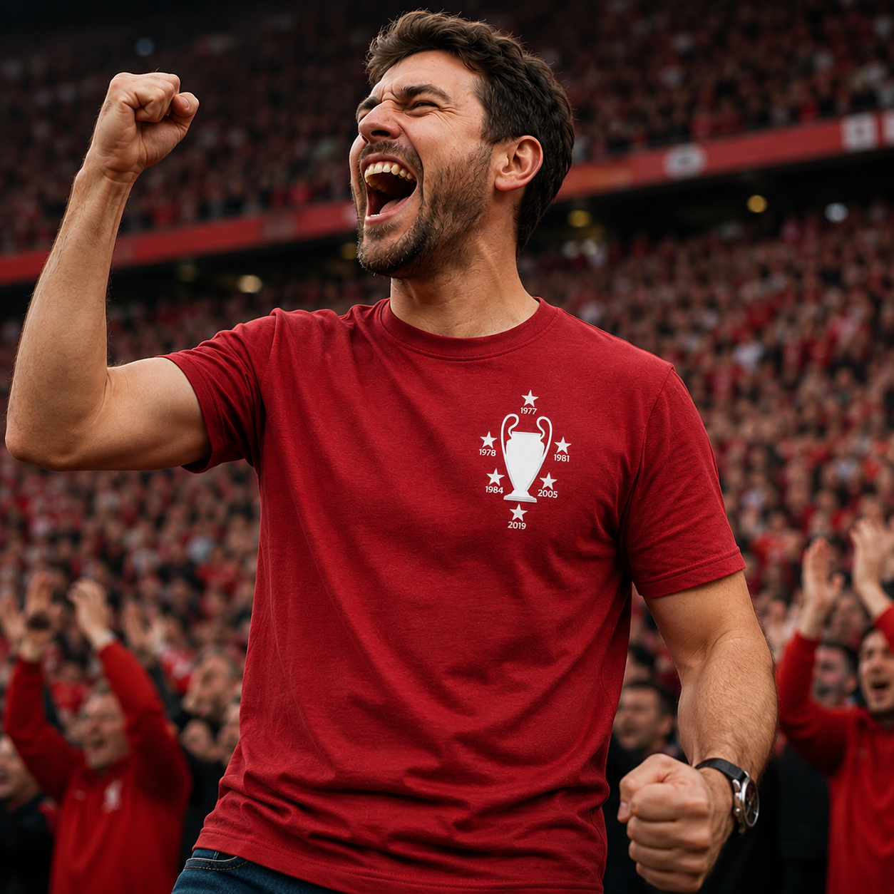 Liverpool European Champions T-Shirt