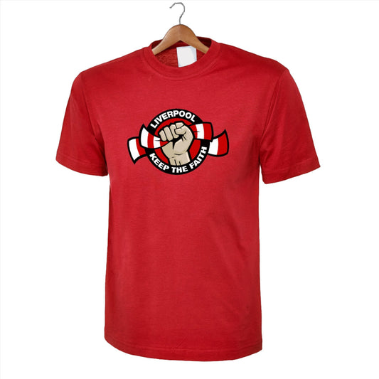 Liverpool Football Scarf T-Shirt