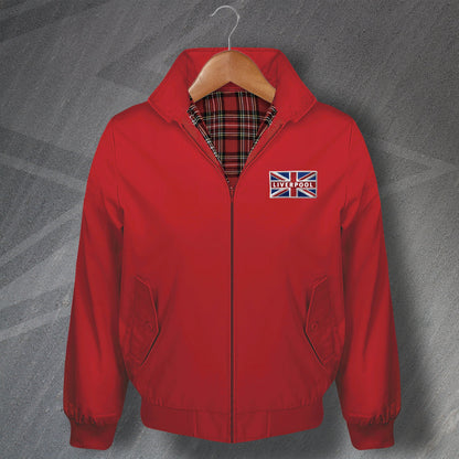 Liverpool Football Flag Harrington Jacket