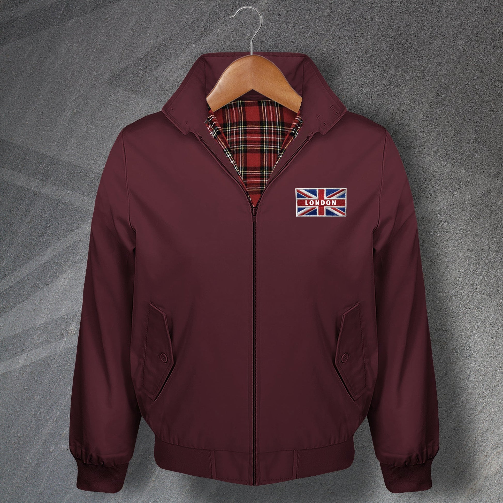 London Union Jack Badge Jacket