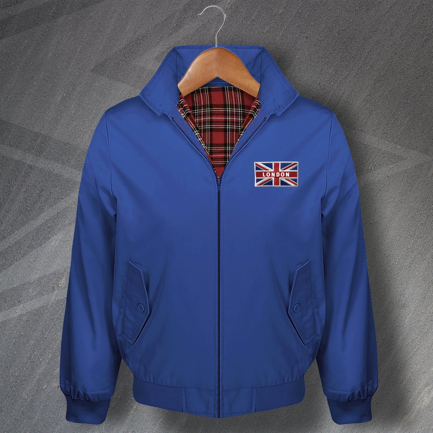 London Union Jack Badge Jacket