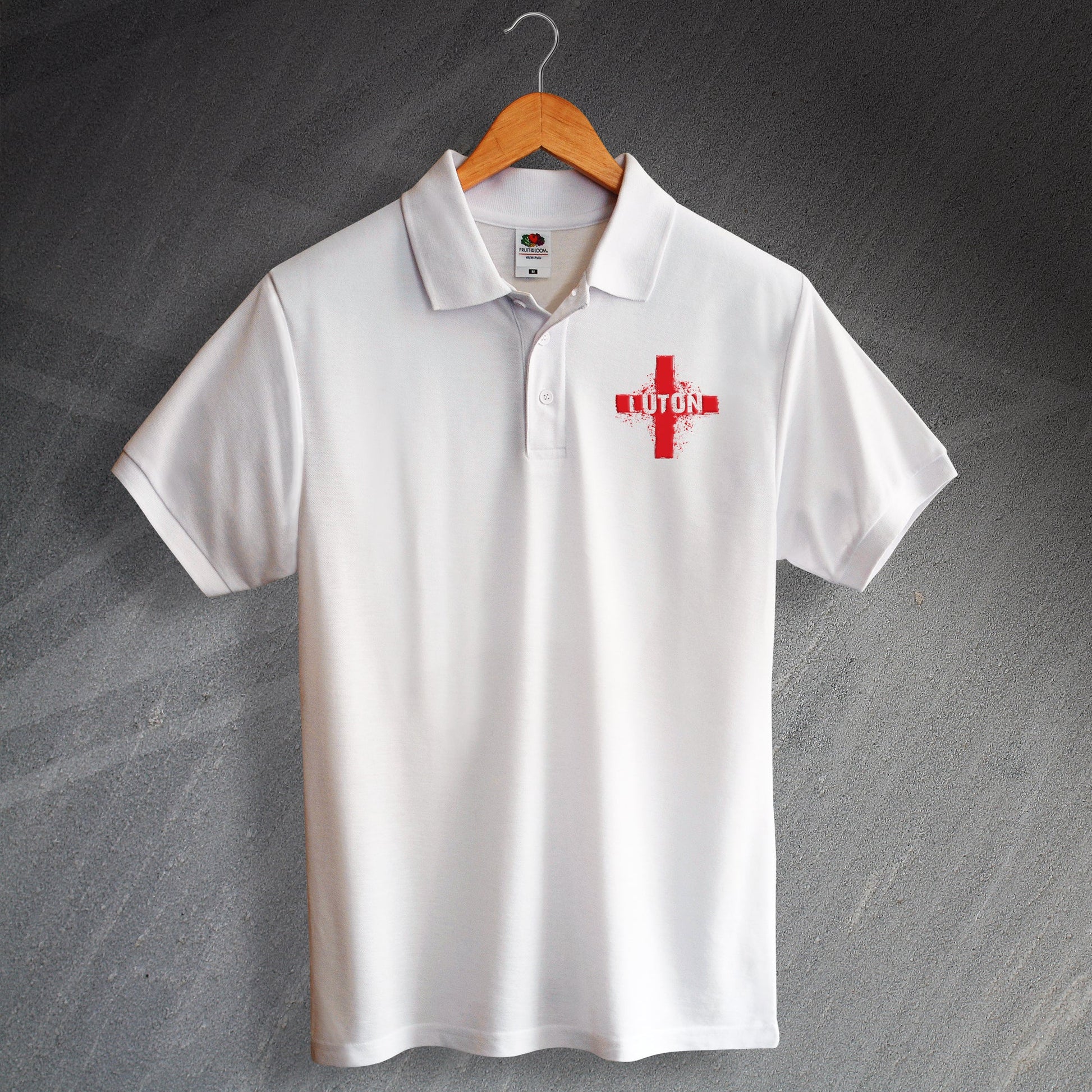Luton Flag Polo Shirt