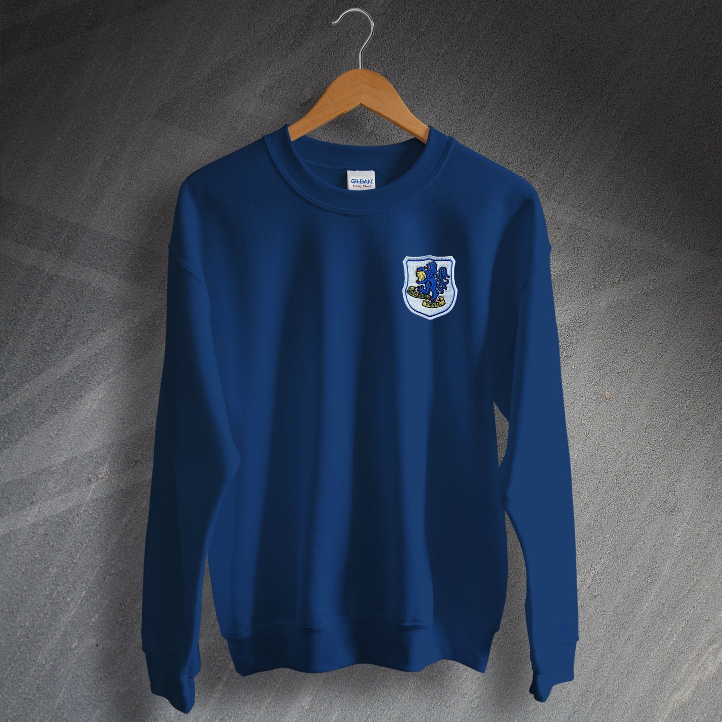Macclesfield Football Sweatshirt Embroidered 1968