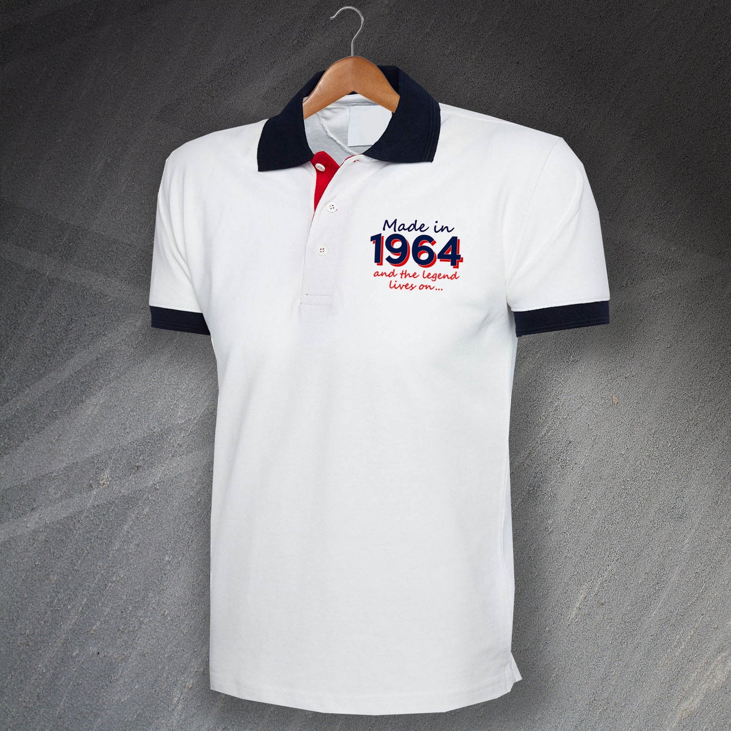 Made in 1964 and The Legend Lives On Polo Shirt
