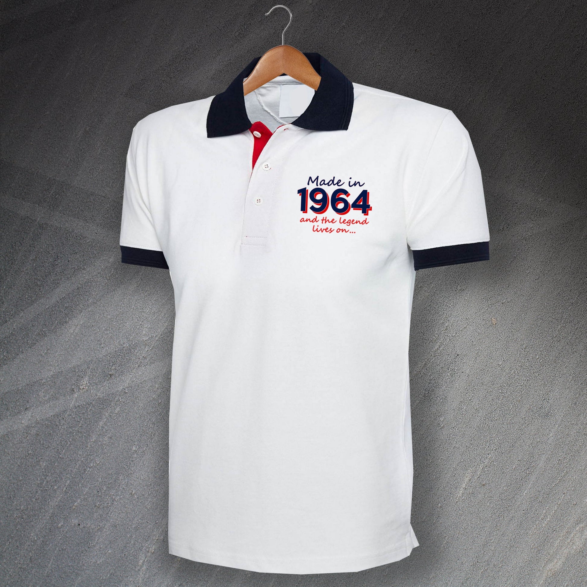 Made in 1964 and The Legend Lives On Polo Shirt
