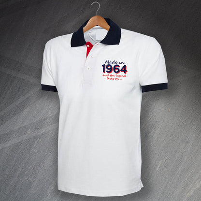 Made in 1964 and The Legend Lives On Polo Shirt