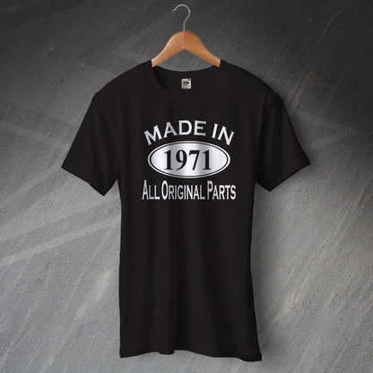 Made in 1971 T-Shirt