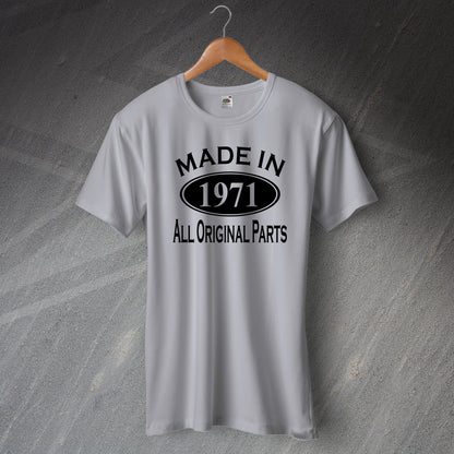 Made in 1971 T-Shirt