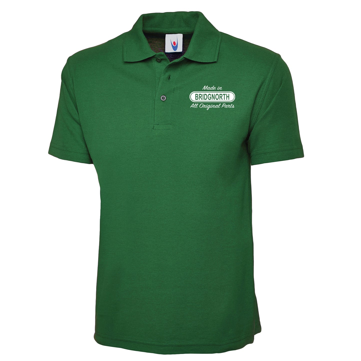 Made in Bridgnorth All Original Parts Embroidered Classic Polo Shirt