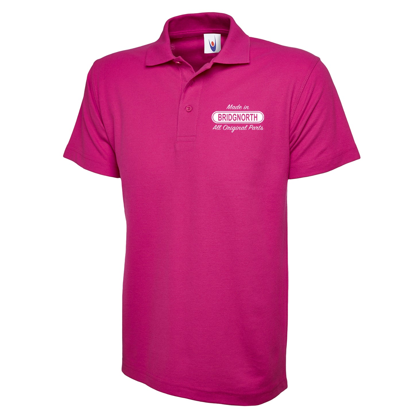 Made in Bridgnorth All Original Parts Embroidered Classic Polo Shirt