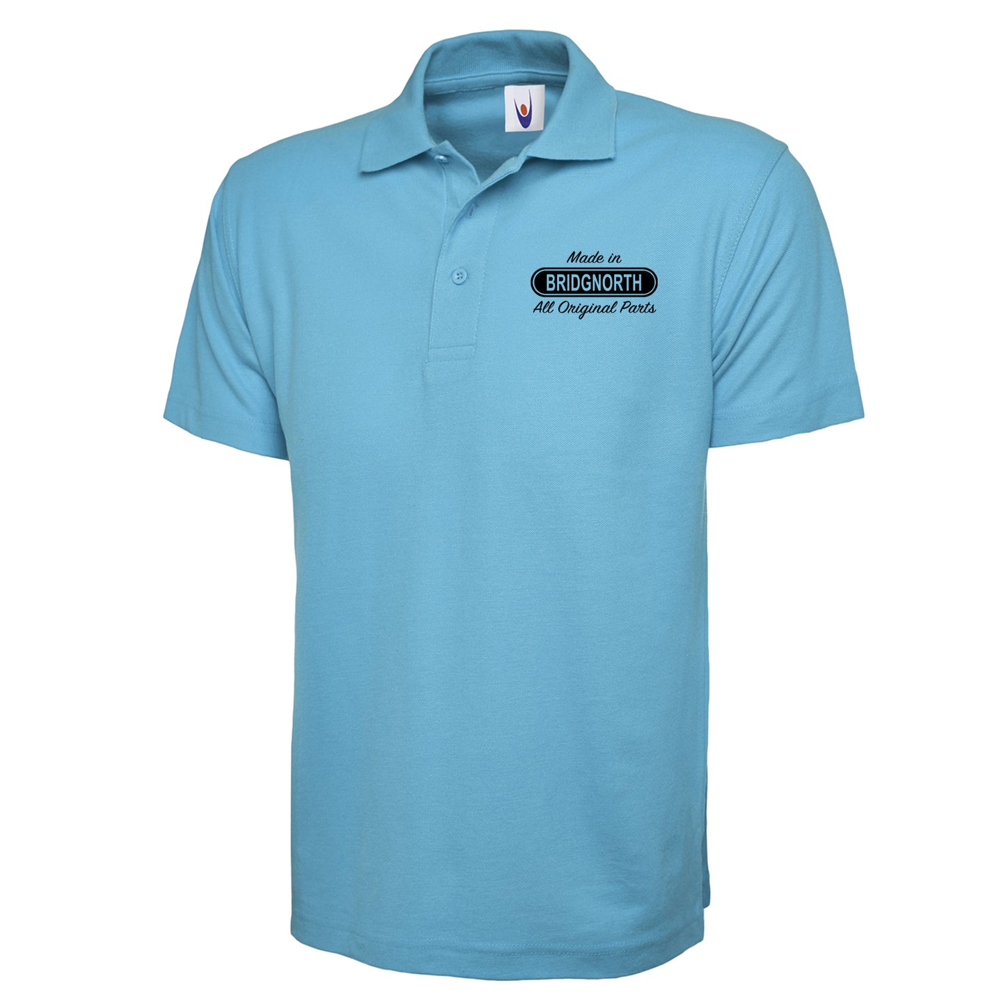 Made in Bridgnorth All Original Parts Embroidered Classic Polo Shirt