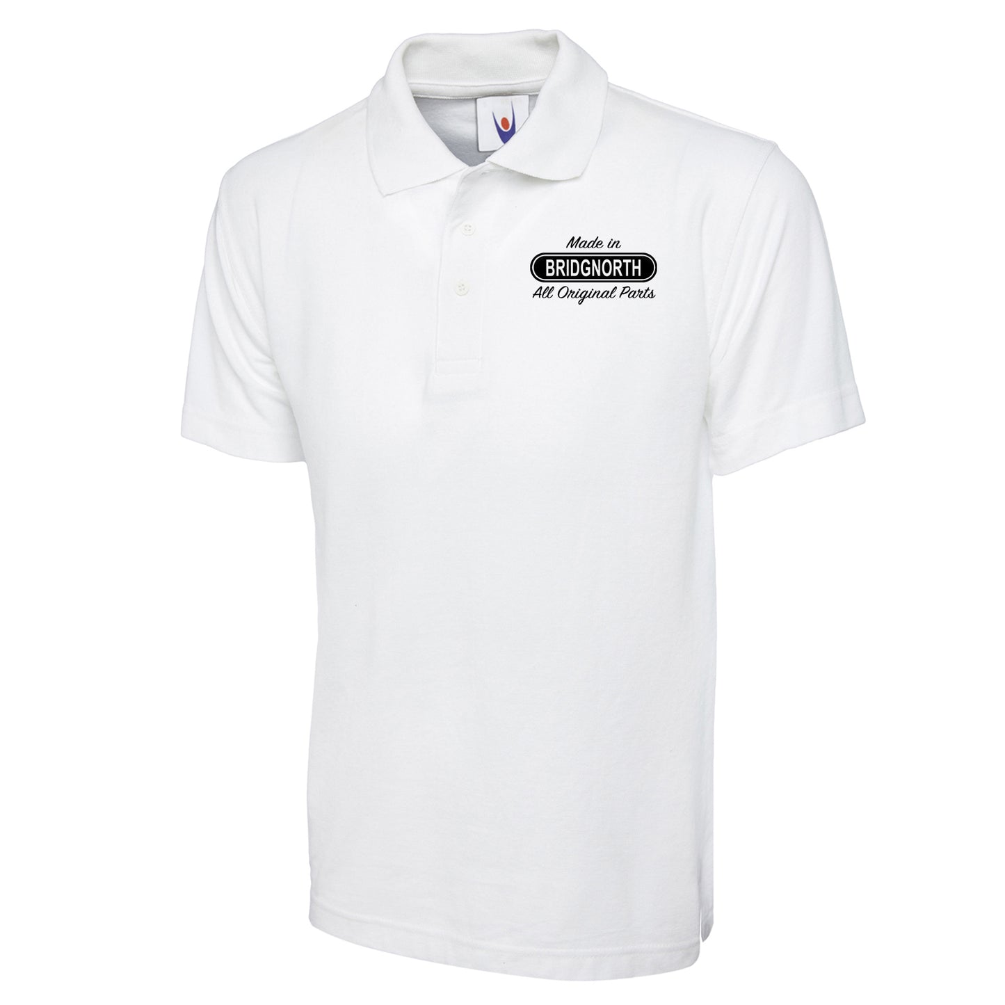 Made in Bridgnorth All Original Parts Embroidered Classic Polo Shirt