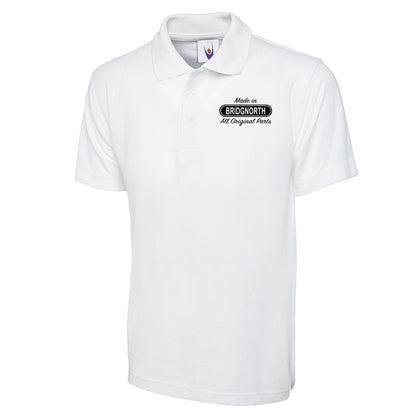 Made in Bridgnorth All Original Parts Embroidered Classic Polo Shirt