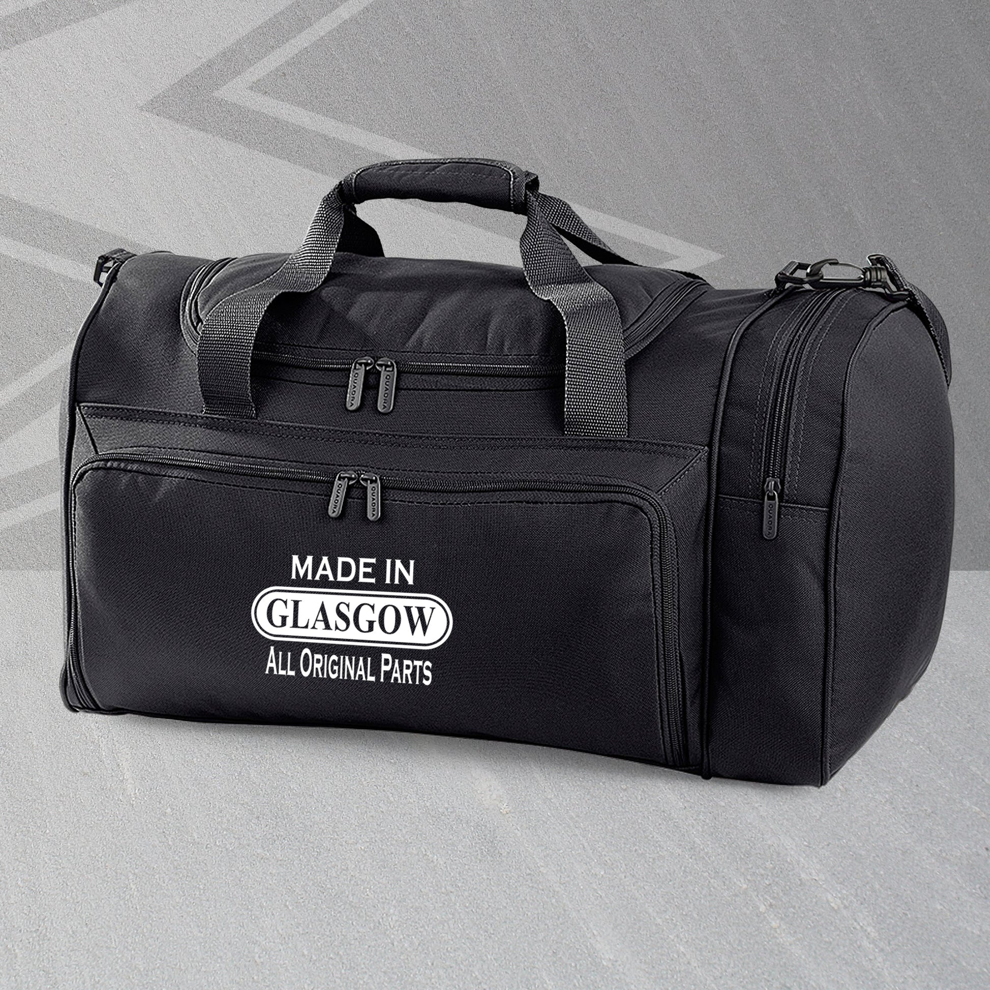 Made In Glasgow All Original Parts Embroidered Universal Holdall