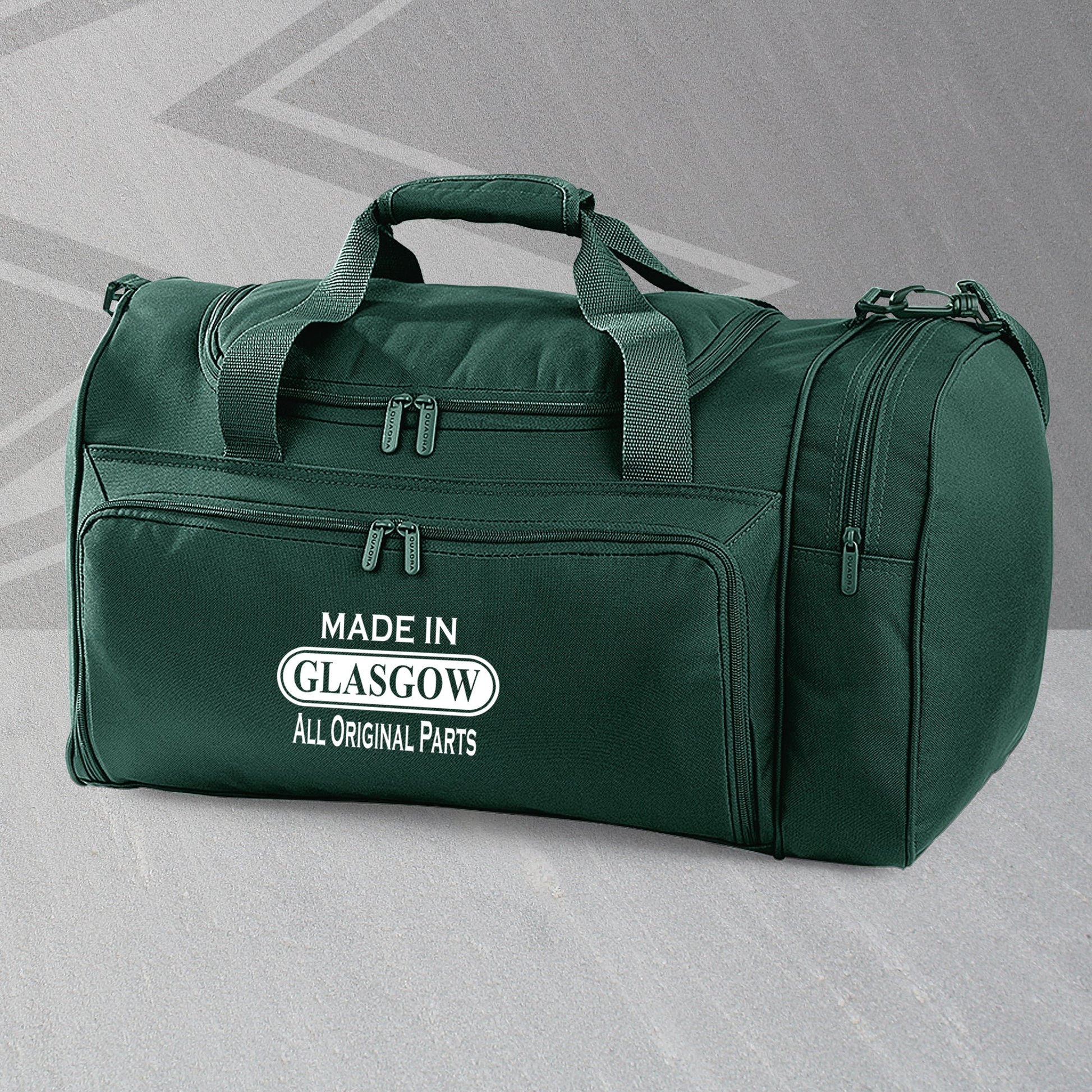 Made In Glasgow All Original Parts Embroidered Universal Holdall