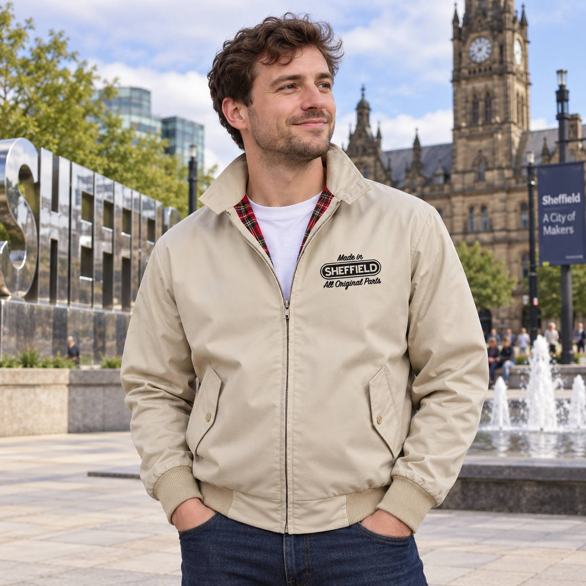 Made in Sheffield Bomber Jacket