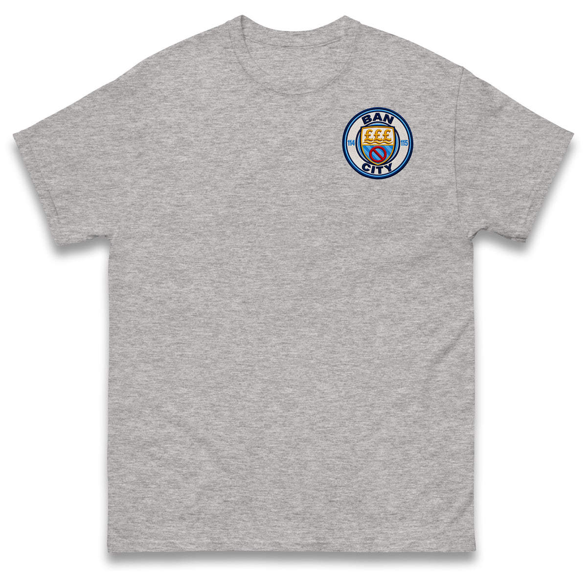 Man City 115 Charges Guilty Ban City Shirt