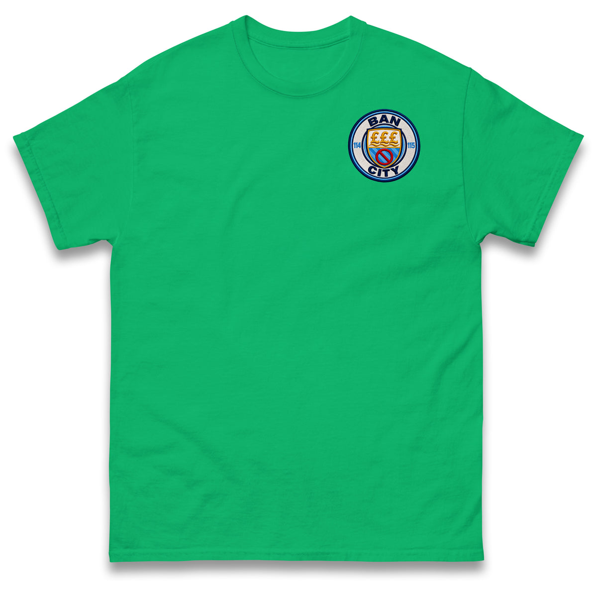 Man City 115 Charges Guilty Ban City Shirt
