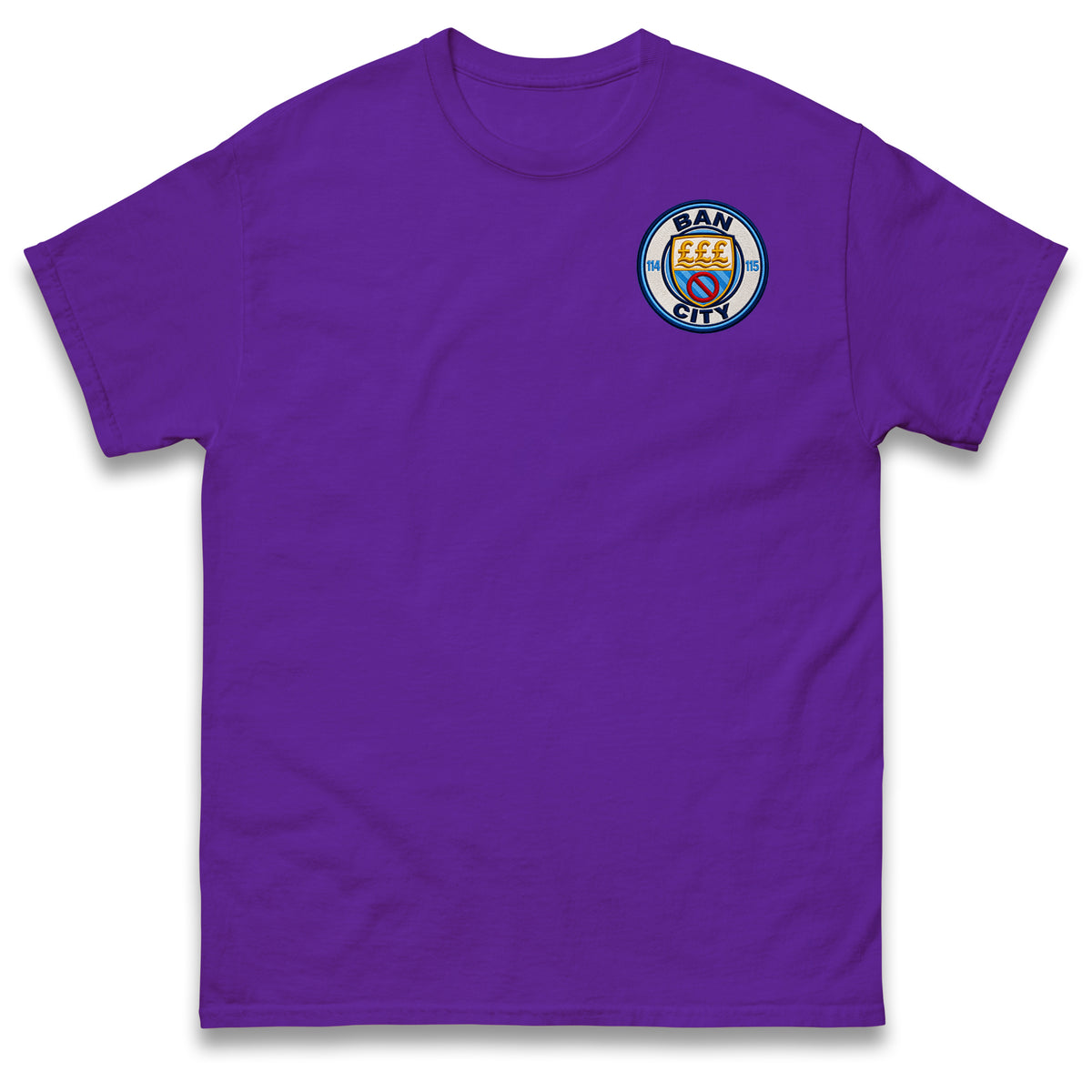 Man City 115 Charges Guilty Ban City Shirt
