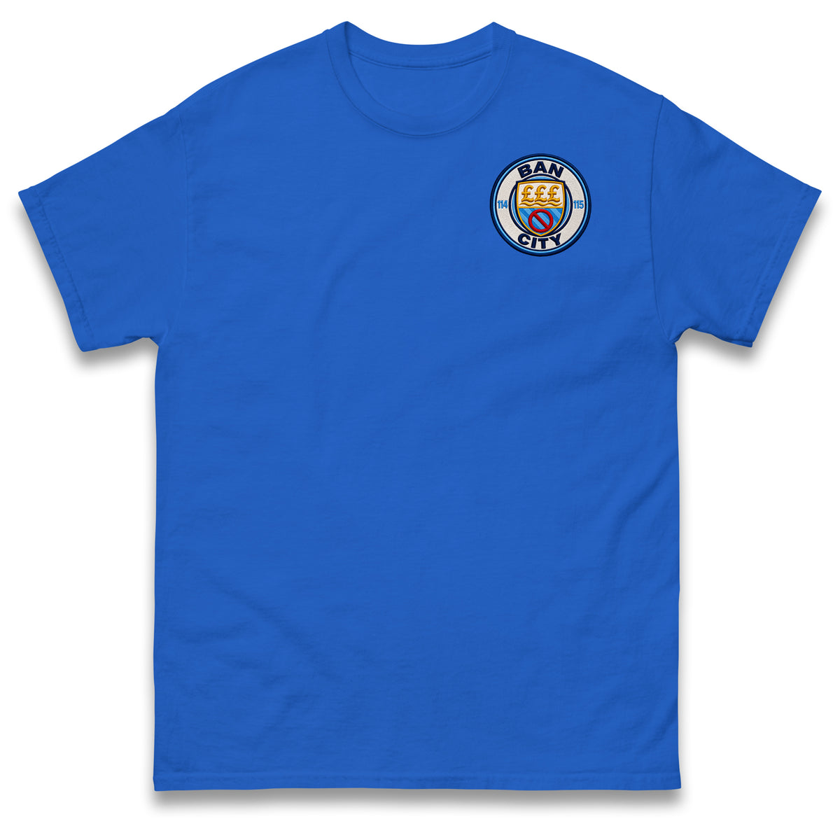 Man City 115 Charges Guilty Ban City Shirt