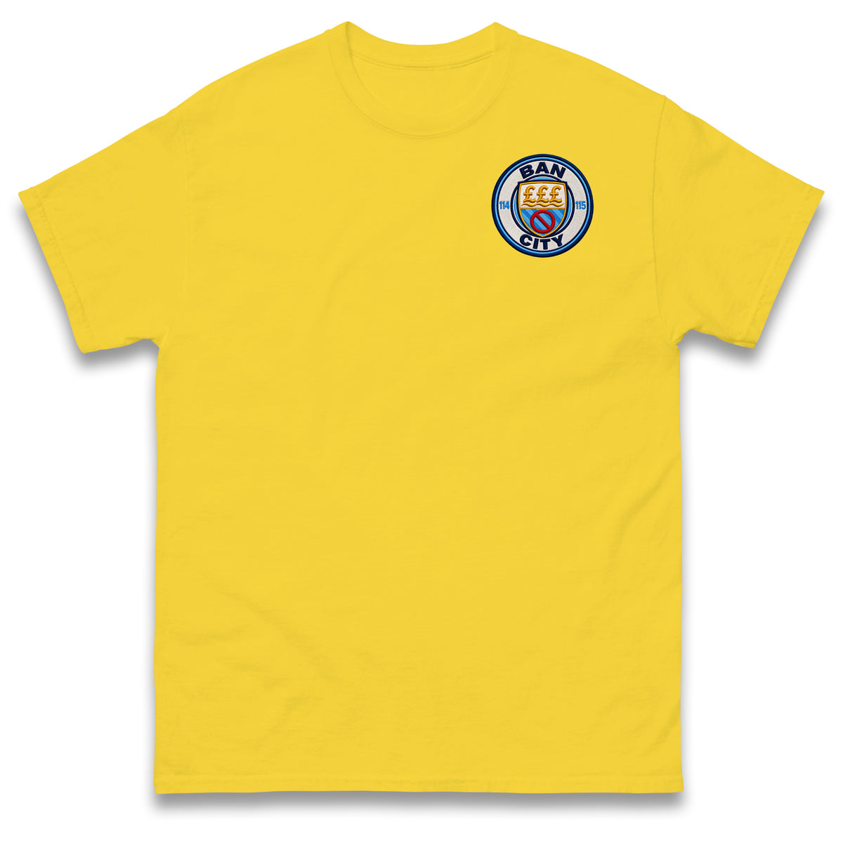 Man City 115 Charges Guilty Ban City Shirt