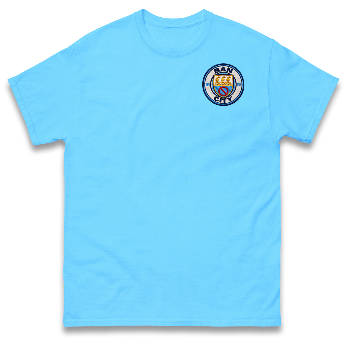 Man City 115 Charges Guilty Ban City Shirt