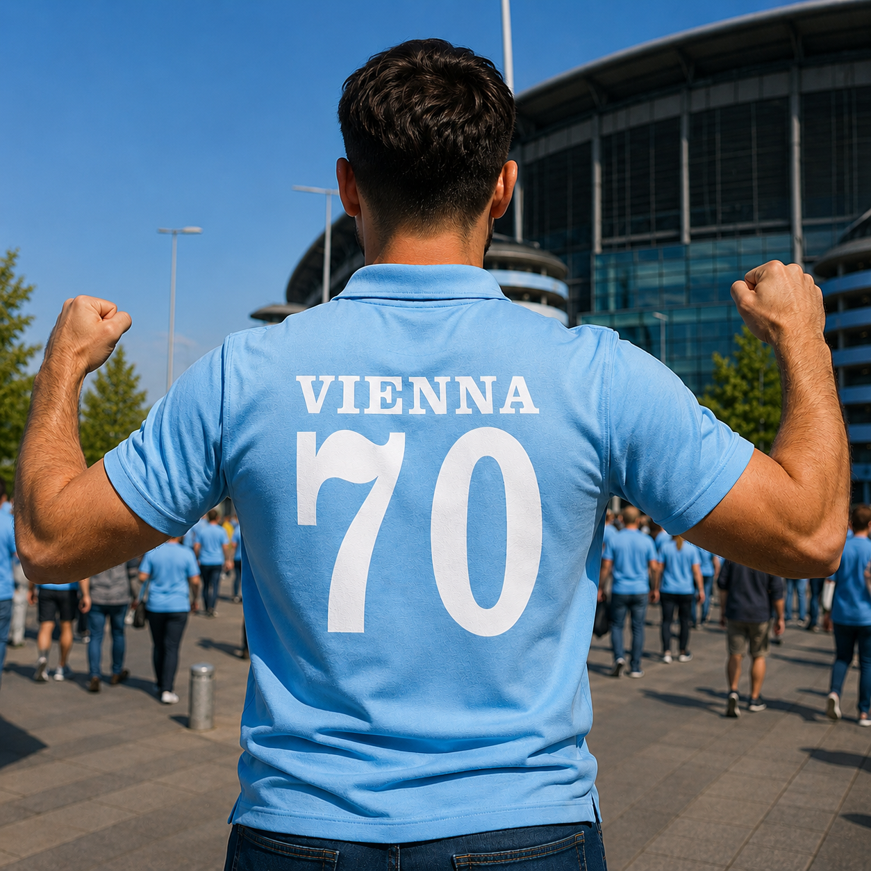 Man City Vienna 1970 Shirt