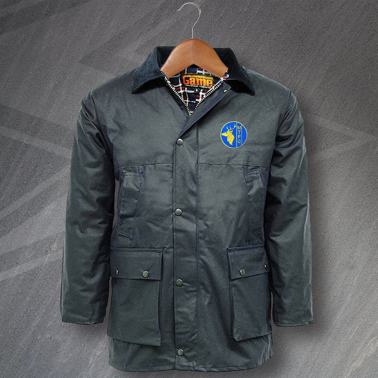 Mansfield Town FC Wax Jacket