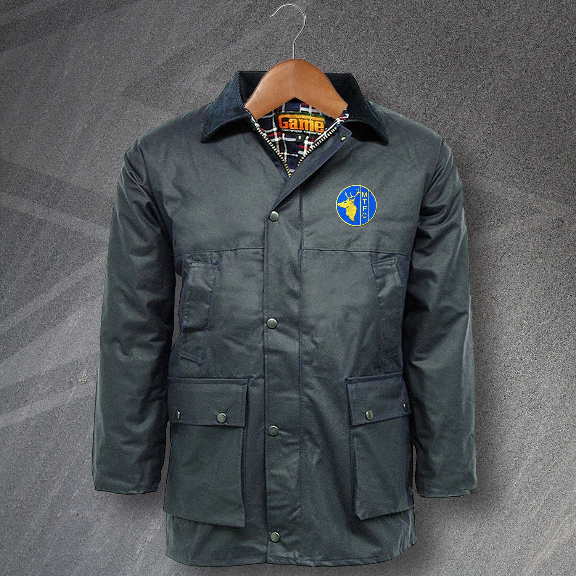 Mansfield Town FC Wax Jacket