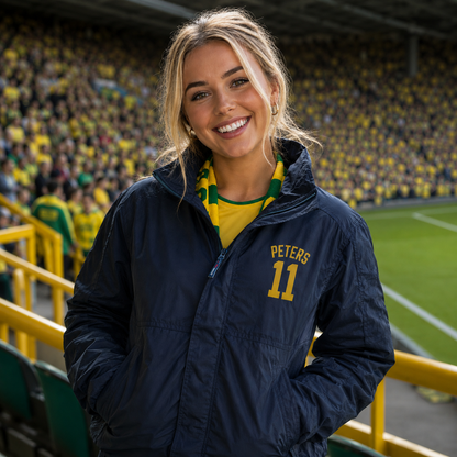 Martin Peters Norwich Football Jacket for Sale