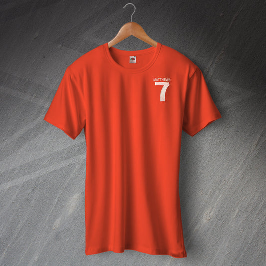 Stanley Matthews Blackpool Shirt