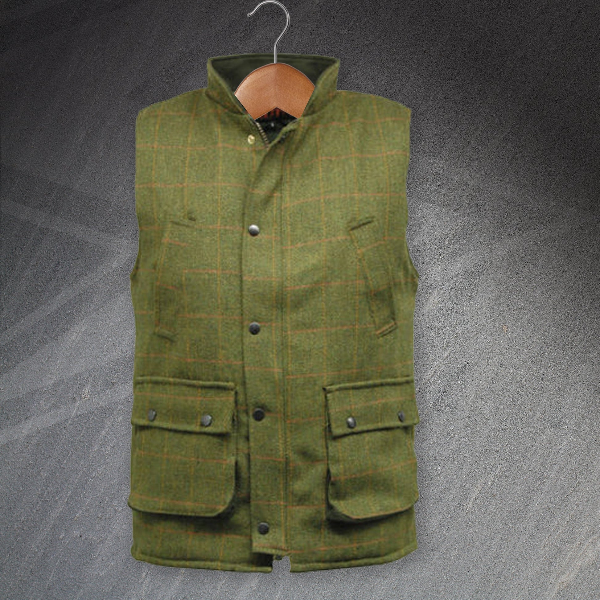 Men's Tweed Gilet