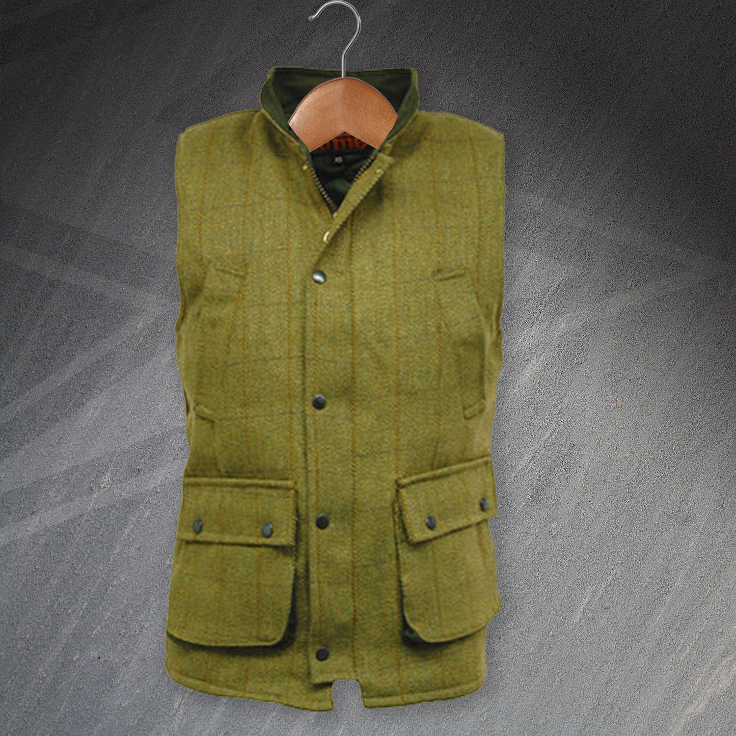 Men's Tweed Gilet