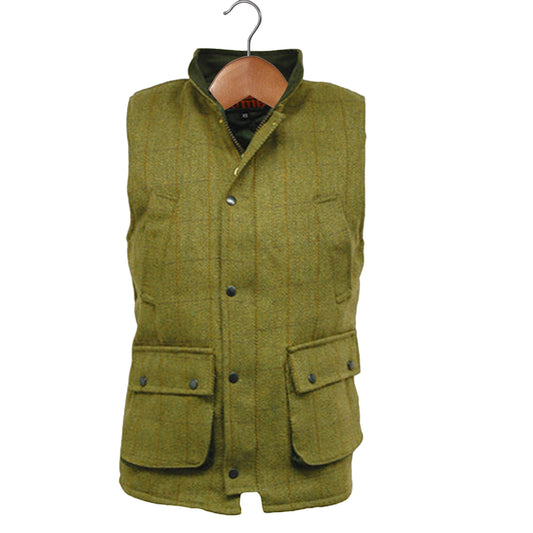 Mens Tweed Gilet